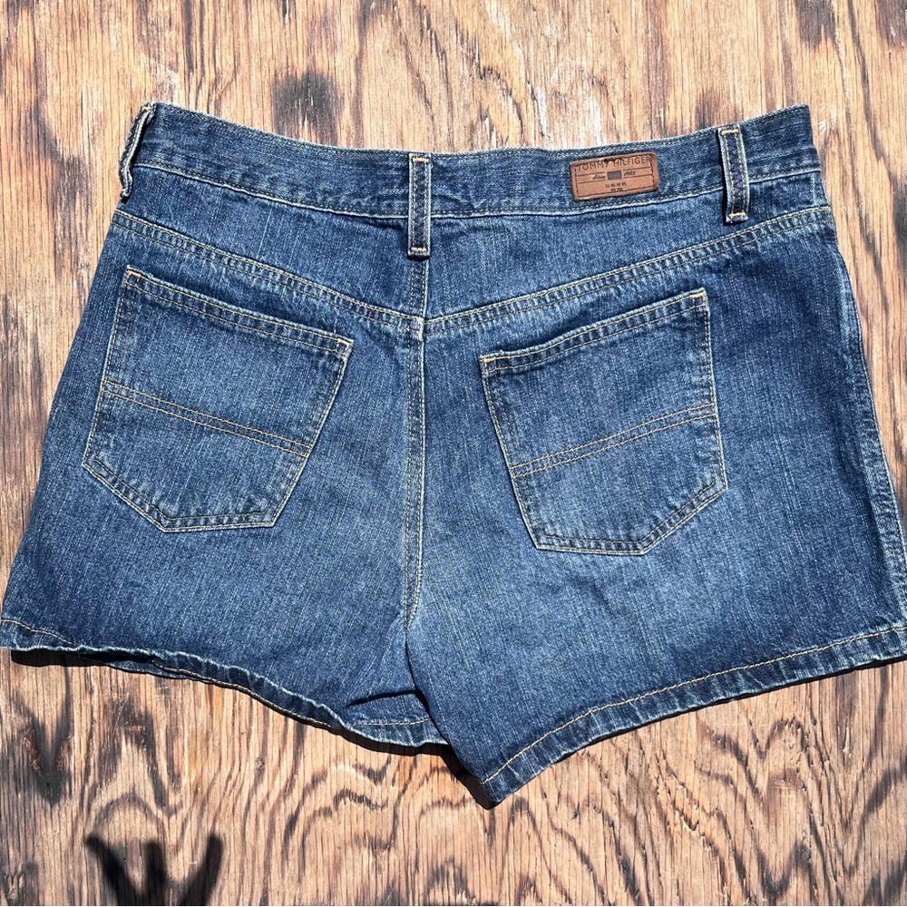 Tommy Hilfiger Dark Wash Denim Shorts